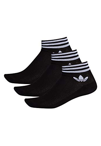 adidas Tref ANK Sck HC Socks, Unisex Adulto, Black/White, 3942