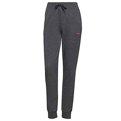 adidas W Lin FT C PT Pants, Women's, Dark Grey Heather/Rose Tone, S