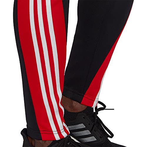 adidas W Teamsport TS Tracksuit, Black/Vivid Red, M Women's