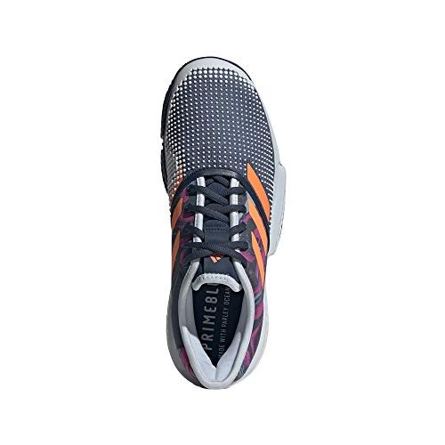adidas Zapatilla SOLECOURT M PRIMEBLUE, Tenis Hombre, HALO Blue/Screaming Pink/SCREA, 48 EU