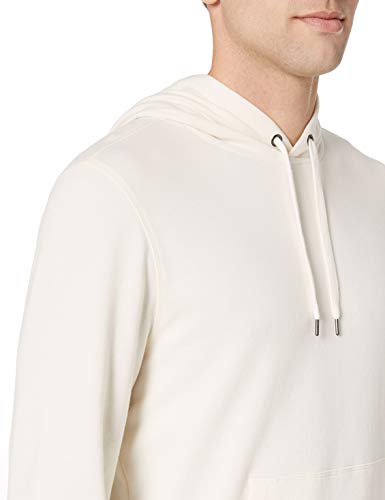 Amazon Essentials Lightweight French Terry Hooded Sweatshirt Sudadera con Capucha, Blanco Roto, XS