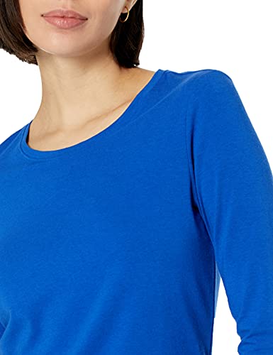 Amazon Essentials Long-Sleeve T-Shirt Novelty-t-Shirts, Azul brillante, Medium