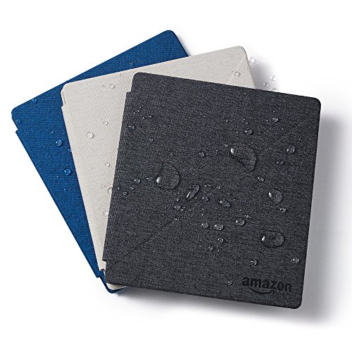 Amazon - Funda de tela resistente al agua con soporte para Kindle Oasis (9ª generación, modelo de 2017), negro