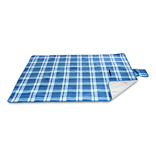 AmazonBasics - Manta para pícnic con base impermeable, 150 x 195 cm