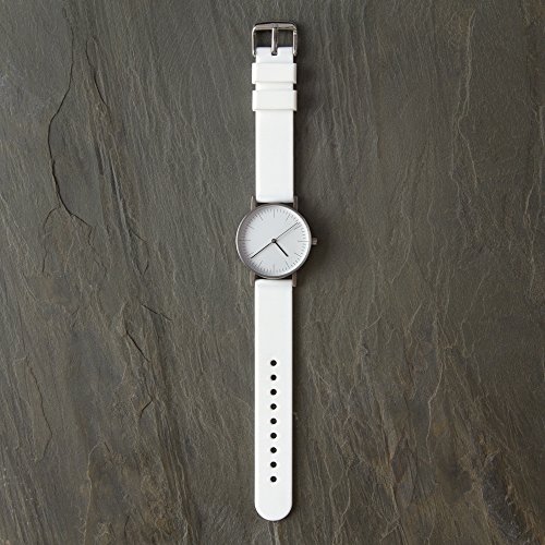 Archer Watch Straps - Correas Reloj Silicona de Liberación Rápida para Hombre y Mujer (Blanco, 23mm)