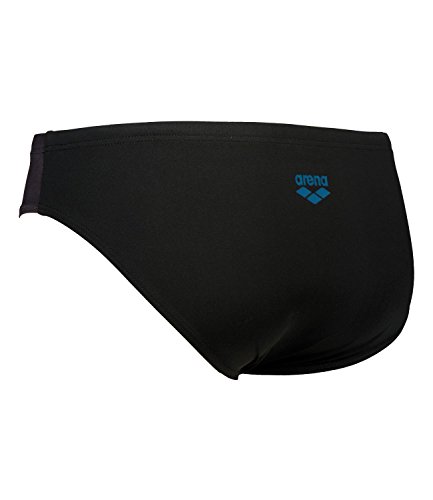 Arena Men's Swimming Trunks Silkeborg - Bañador para hombre, multicolor (black/deepsea blue), talla ES 95 (DE 7)