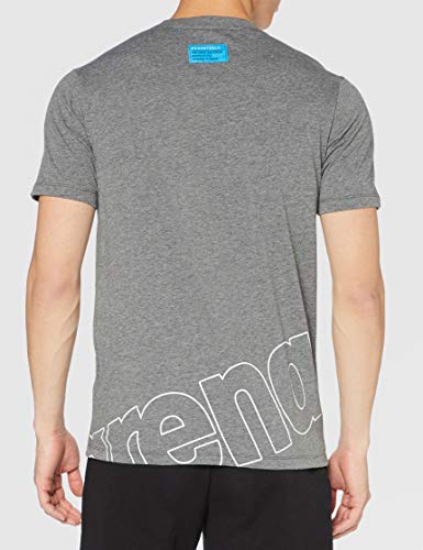 ARENA T-Shirt Te Camiseta, Unisex Adulto, Gris Oscuro, Large