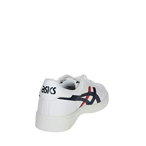 Asics Japan S GS, Sneaker, Blanco/Classic Red, 37 EU