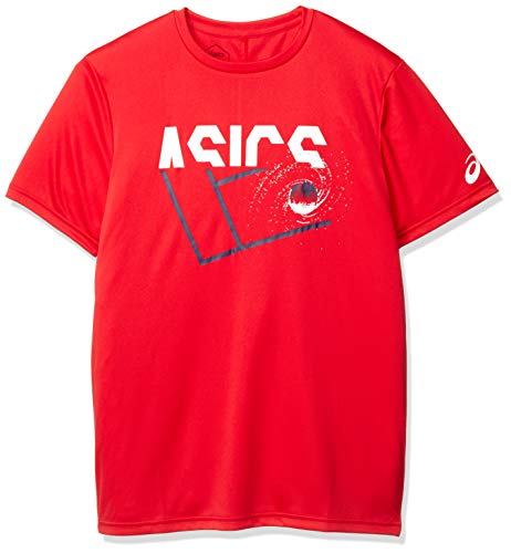 ASICS Practice M GPX tee Camiseta, Hombre, Classic Red