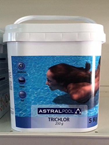 Astral – 5 kg Tricloro en pastillas de 250 g para piscina