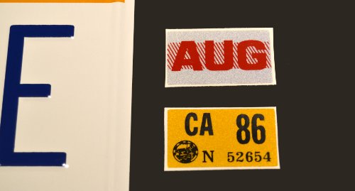 Back to the Future | OUTATIME | Metal Stamped License Plate