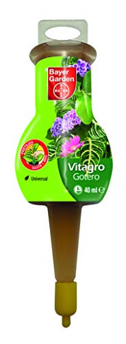 Bayer Garden TOP gotero universal, Fertilizante Diluido para Plantas Ornamentales de Aplicación Directa por Goteo, formato 40 ml (Vigorizante Universal)