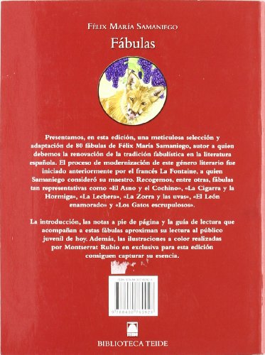 Biblioteca Teide 039 - Fábulas -Félix María Samaniego- - 9788430760923