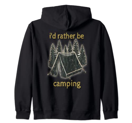 Black Fly - Tienda de campaña para acampar al aire libre Sudadera con Capucha
