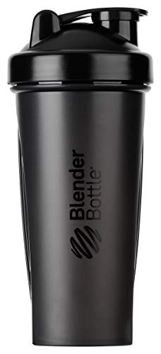 BlenderBottle Classic Botella de agua | Botella mezcladora de batidos de proteínas | con batidor Blenderball | libre de BPA | 820ml - Coral