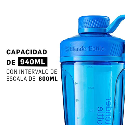 BlenderBottle Radian Botella, Azul, 940 ml