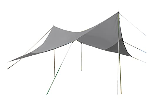 Bo-Camp Viaje Tarp 4 x 4 m, Color Gris
