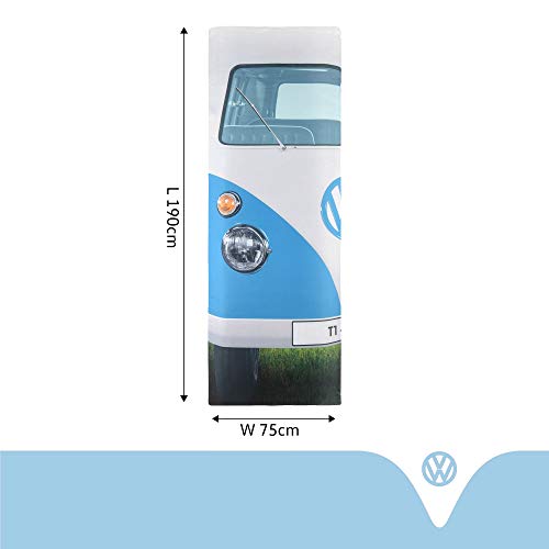 Board Masters VW Collection - Volkswagen Furgoneta Hippie Bus T1 Van Saco de Dormir (1 pers) (Azul)