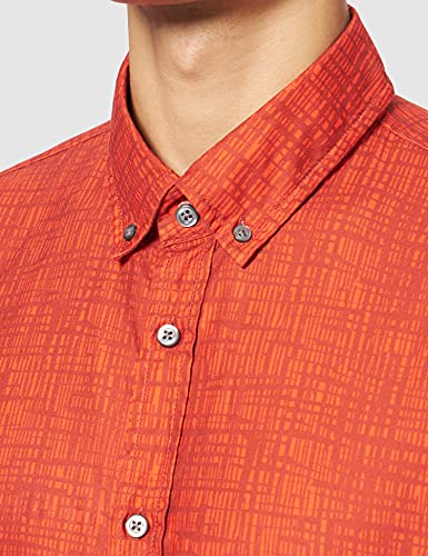 BOSS Mabsoot_1 Camisa, Medium Red612, XL para Hombre