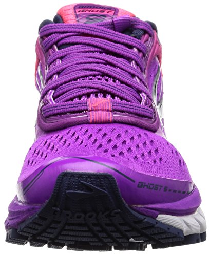 Brooks Ghost 9, Zapatos para Correr Mujer, Rosa (Purplecactusflower/divapink/patriotblue), 36 EU