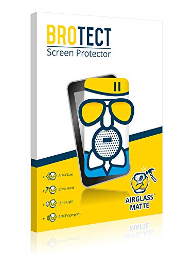 BROTECT Protector Pantalla Cristal Mate Compatible con Samsung Galaxy A12 Protector Pantalla Anti-Reflejos Vidrio, AirGlass