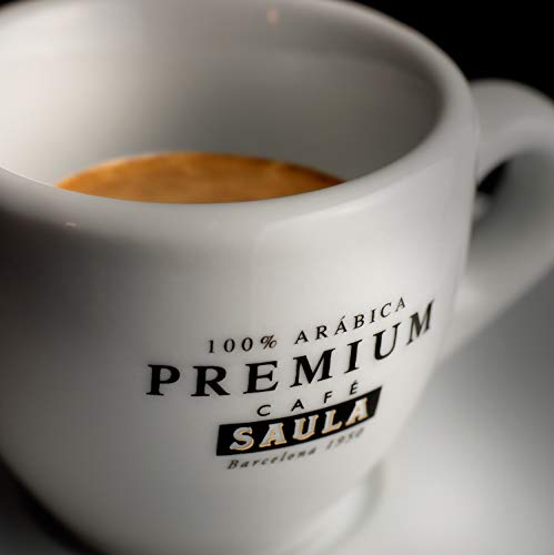 Café en grano Saula, Pack 2 botes de 500 gr. Premium Original 100% arábica
