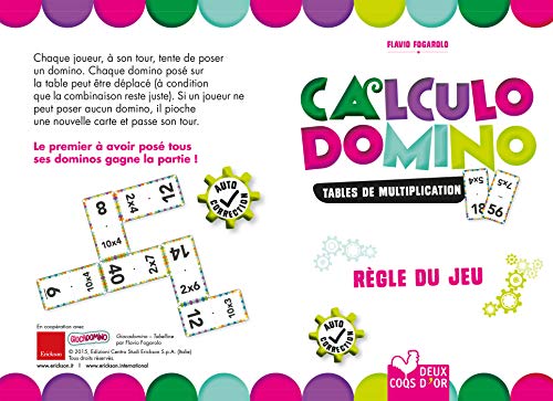Calculo Domino - Tables de multiplication: 26371 (Boîtes à)
