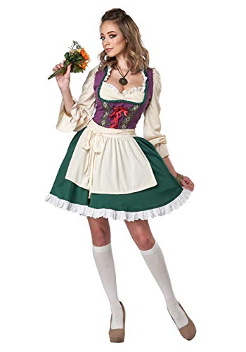 California Costumes disfraz de jardín de cerveza para niña adulta -  Multicolor -  XL