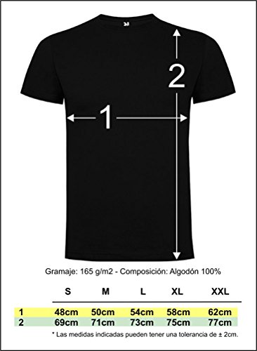 Camiseta Guardia Civil Bandera (XXL, Negro)