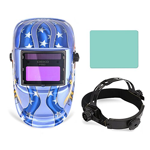 Campana de oscurecimiento automática del casco de la soldadura accionada solar con la gama ajustable del tono 4/9-13 para la máscara del soldador de arco de Mig Tig