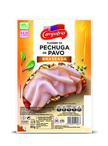 Campofrio Pechuga de Pavo Breaseada, 80g