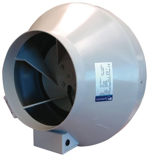 Canna - Extractor de aire Tubular RVK Systemair Sileo 200E2-A1 778 m³/h (200mm)