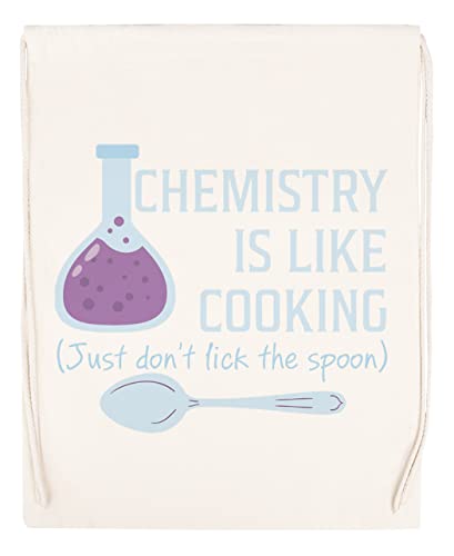 Chemistry Is Like Cooking Bolsa de Deporte Con Cordón Beige Drawstring Sport Bag