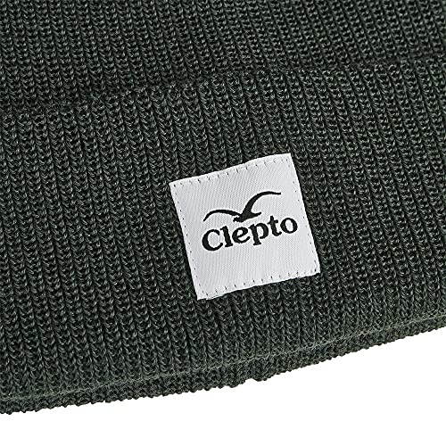 Cleptomanicx Beanie Cimo (Scarab Green)
