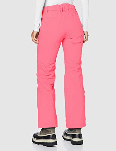 CMP D36 - Pantalones de esquí repelentes al Agua para Mujer, Color Rosa Fluorescente