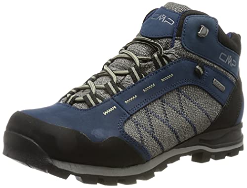 CMP Shoe, Zapato de Trekking Thiamat Mid 2.0 WP Hombre, Black Blue, 46 EU