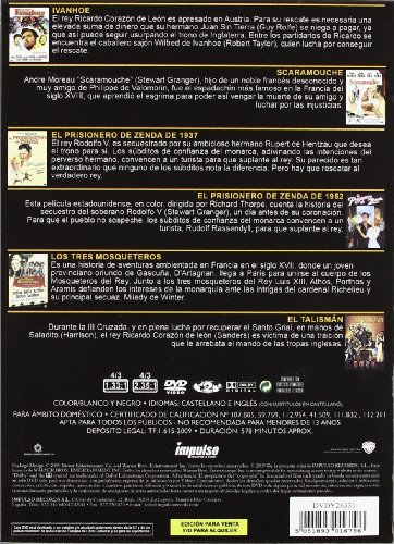 Colección Aventuras Legendarias - pack de 6 DVDs