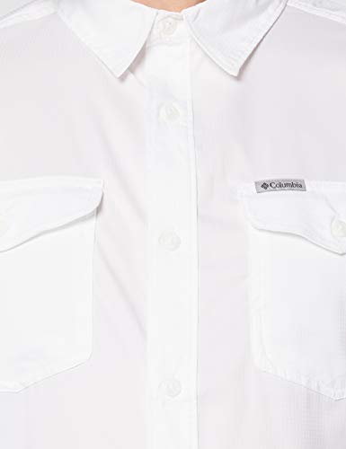 Columbia Utilizer II, Camisa de manga corta, Hombre, Blanco, Talla XL