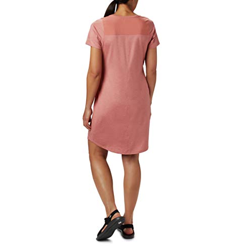 Columbia Vestido de Mujer Place to Place II Dress Place to Place II, Mujer, 1885671, Coral Oscuro, M
