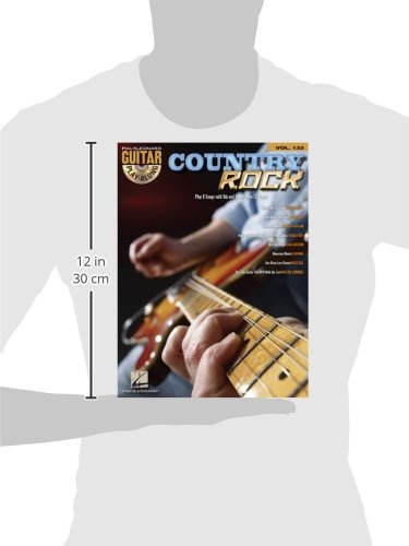 Country rock guitar play-along volume 132 recueil + cd (Hal Leonard Guitar Play-Along)