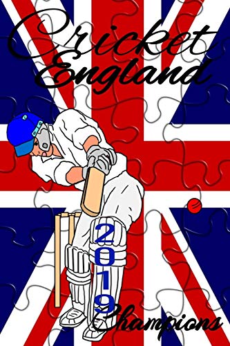 Cricket England: College Ruled 6x9 Inch 100 pages Line Note book Journal appreciation for the England Cricket National Team,Witty Gift for Enthusiastic Fans and Players