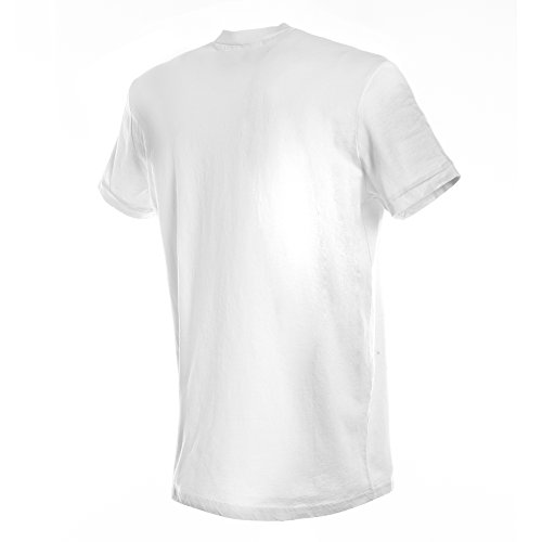 Dainese 1896750_003_XL Camiseta para Adultos, Blanco, Talla XL