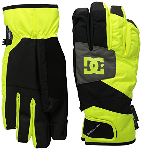 DC Shoes – Deporte Seger M – Guantes de esquí para Hombre, Hombre, Color Safety Yellow, tamaño XL
