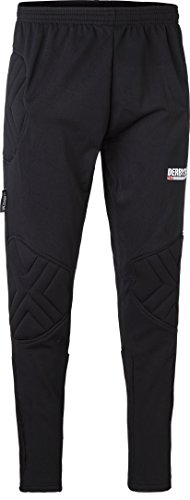 Derbystar Kai – Pantalones de Portero para niños Pro II, Todo el año, Infantil, Color Negro - Negro, tamaño 8 años (128 cm)