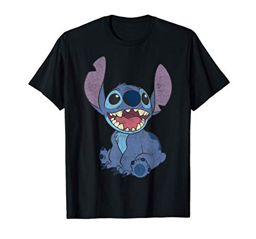 Disney Lilo & Stitch Sitting Stitch Portrait Camiseta