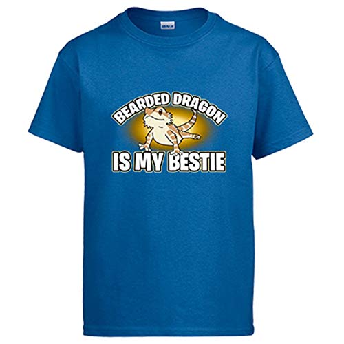 Diver Bebé Camiseta mi Iguana es mi Bestia pogona Bearded Dragon - Azul Royal, XL