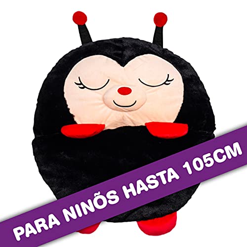 Dormi Locos- Mariquita, Color Negro y Rojo (Concentra 506088)