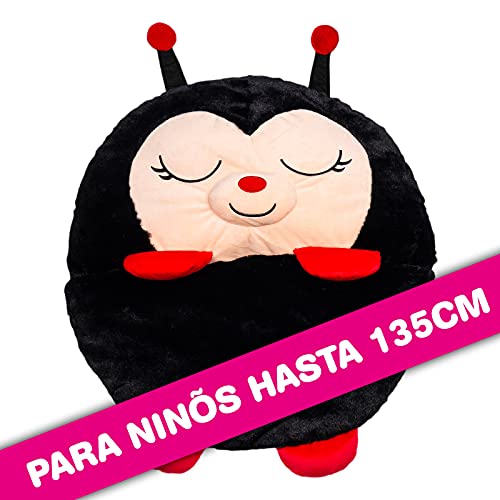 Dormi Locos- Mariquita, Color Negro y Rojo (Concentra 506163)