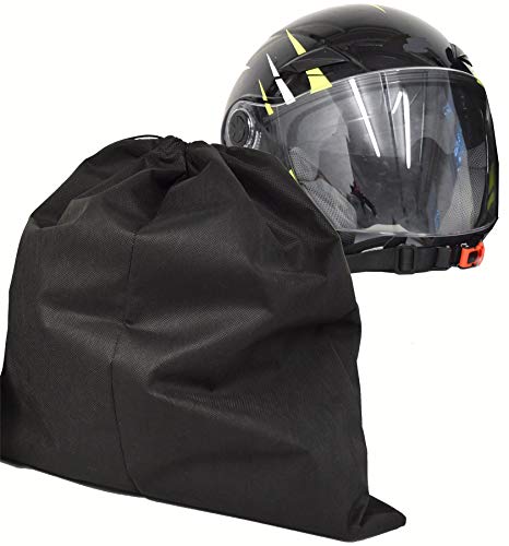 Duckbill Bolsa para casco de moto moto esquí transpirable grande negro