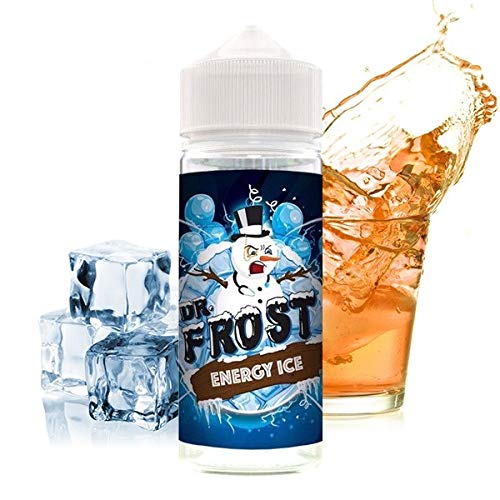 E-liquid Energy Ice de Dr. Frost 100ml – deliciosa bebida energética acompañada de hielo, TPD,para Cigarrillos Electrónicos,sin nicotina.